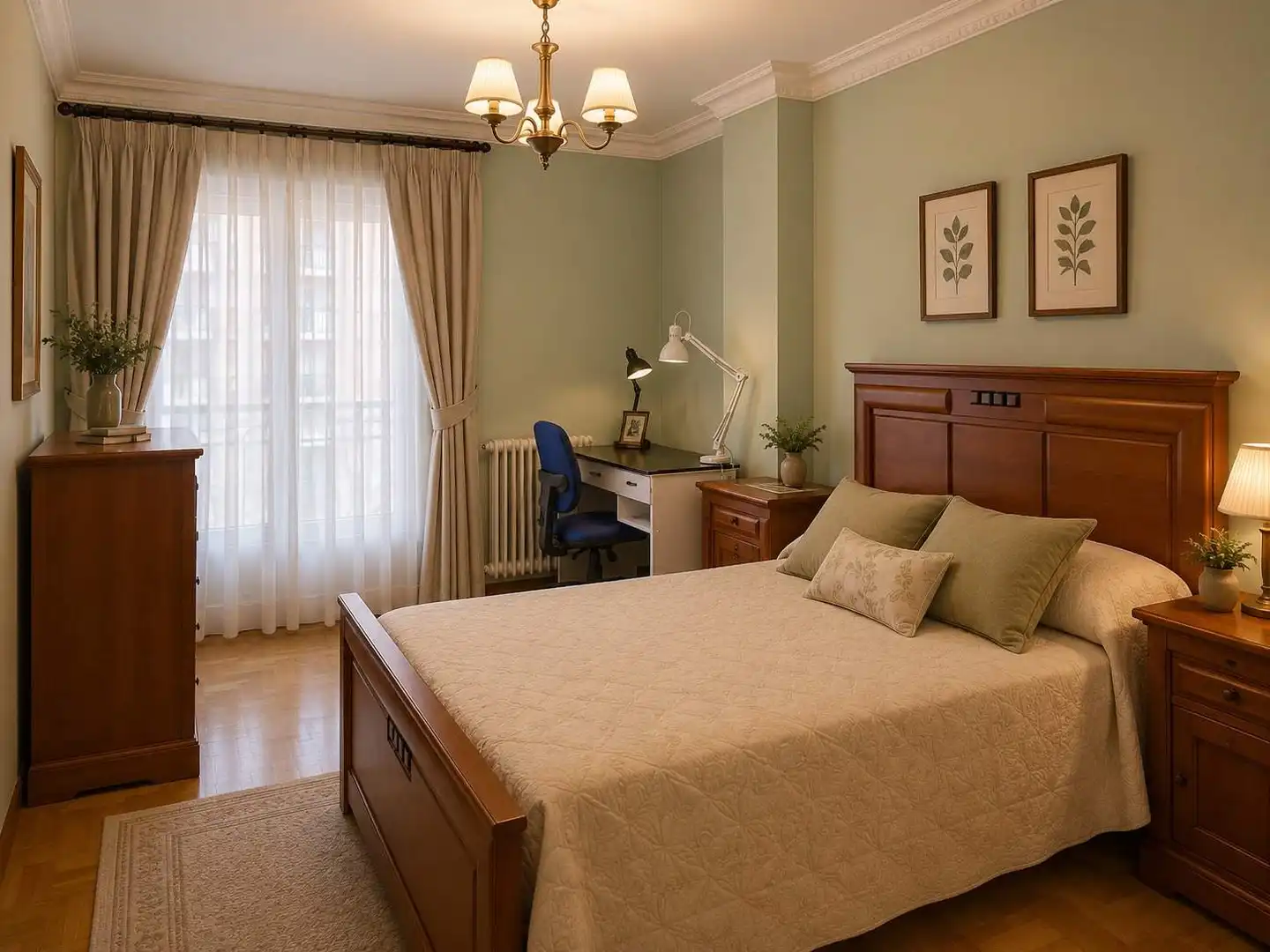 Habitación de Casa adosada en venta en León Capital  con Parquet