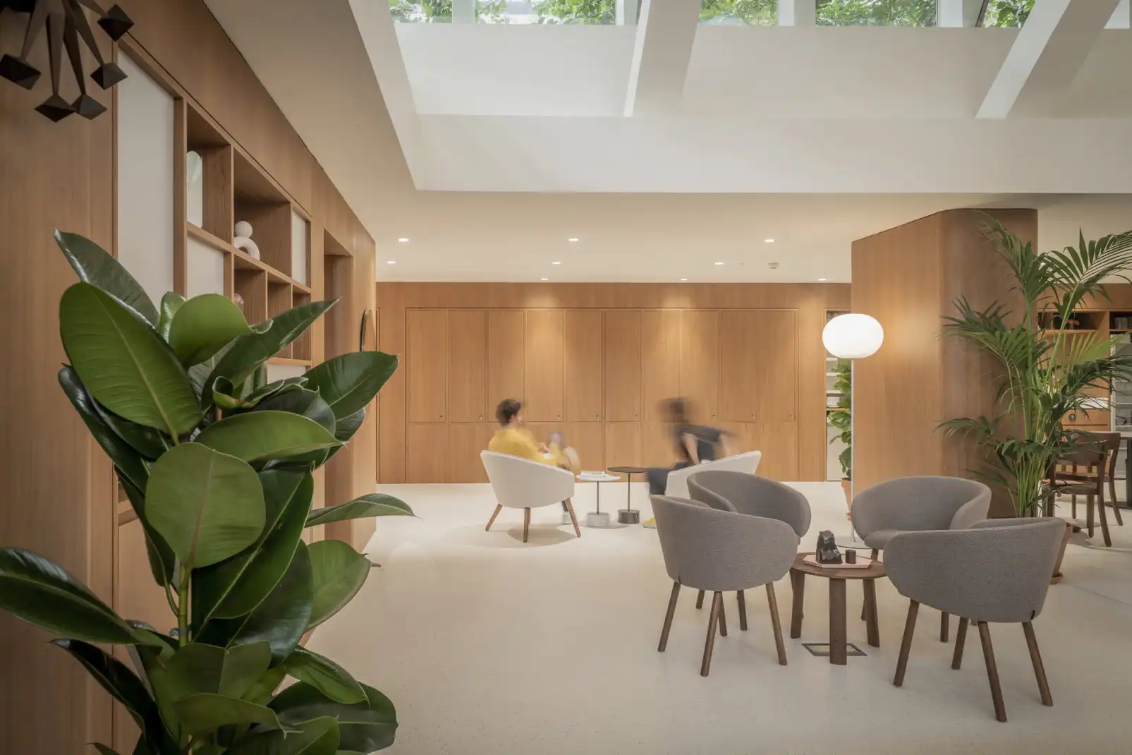 Sala de estar de Oficina de alquiler en Madrid con Aire acondicionado, Calefacción y Amueblado