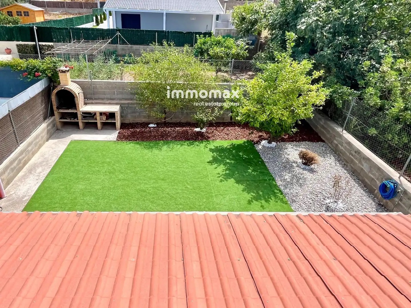 Terrassa de Casa o xalet en venda en Vilanova i la Geltrú amb Aire condicionat, Calefacció i Jardí privat