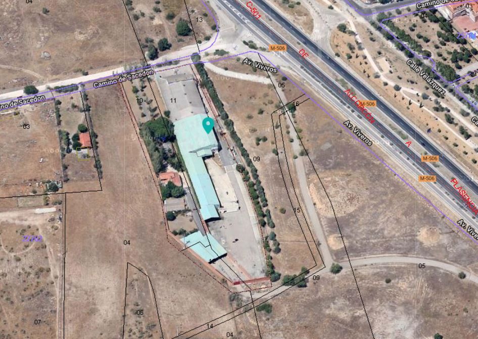 Exterior view of Industrial land for sale in Villaviciosa de Odón