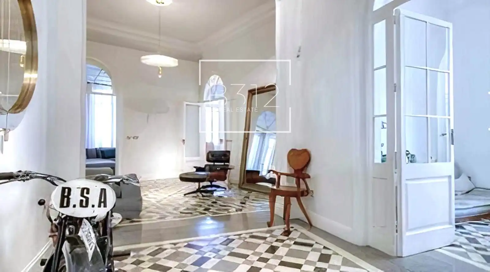 Sala de estar de Piso en venta en Barcelona con Aire acondicionado, Calefacción y Terraza