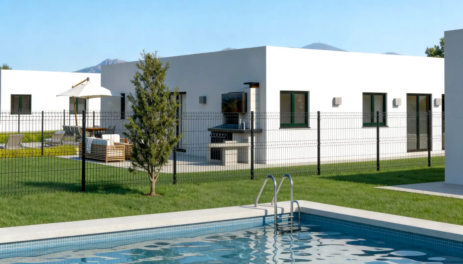 Jardín de Casa adosada en venta en El Espinar con Calefacción, Jardín privado y Terraza