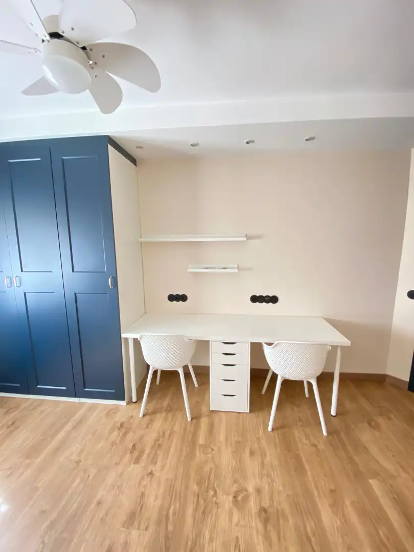 Bedroom of Apartments for rent in Ciudad Real  with Air Conditioner, Heating and Parquet flooring