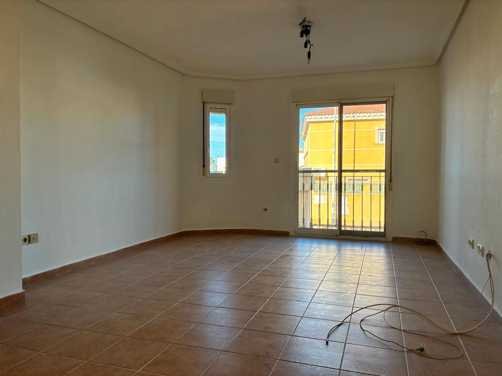 Living room of Single-family semi-detached for sale in Aspe  with Air Conditioner, Terrace and Balcony