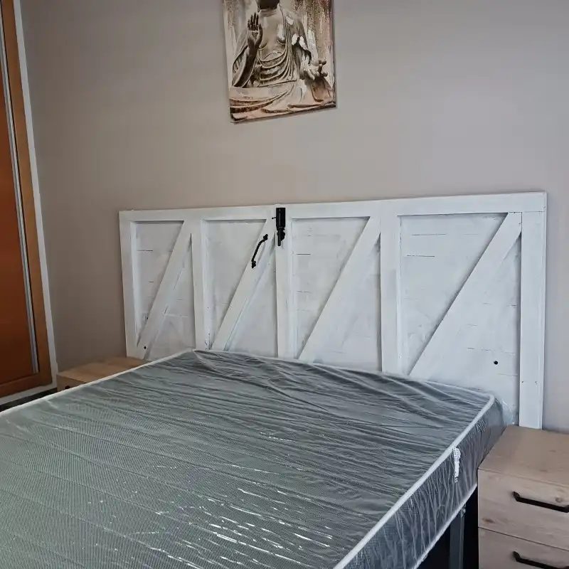 Bedroom of Flat for rent in La Font d'en Carròs  with Air Conditioner, Furnished and Balcony