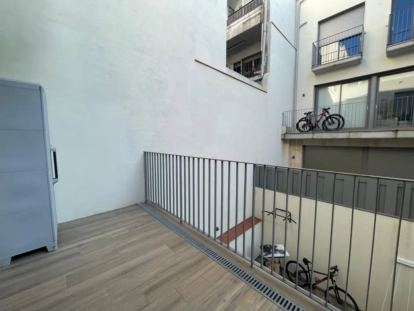 Terrasse von Wohnung zum Verkauf in Palamós mit Klimaanlage, Möbliert und Ofen