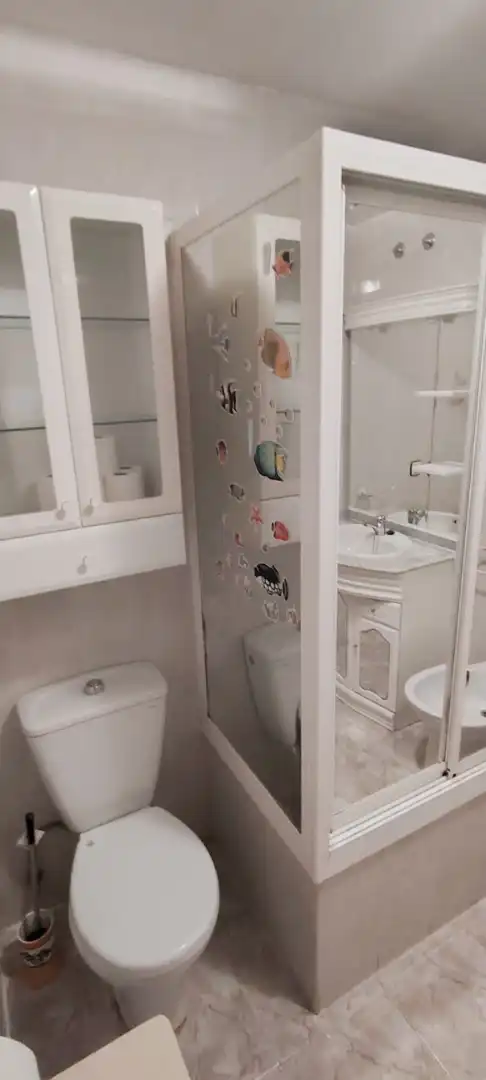 Bathroom of Flat for sale in Villares de la Reina  with Heating, Parquet flooring and Terrace