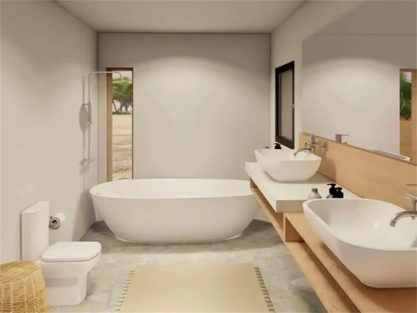 Bathroom of Flat for sale in La Oliva  with Private garden and Swimming Pool