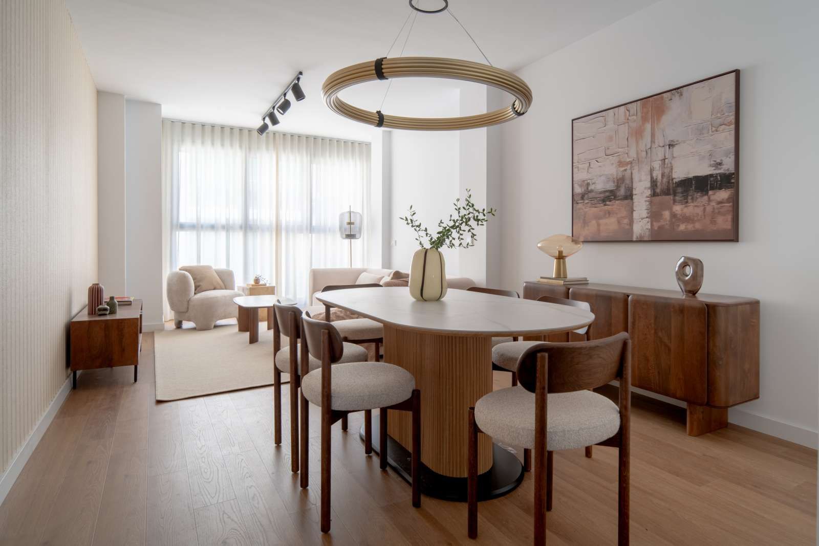 Dining room of Apartment to share in  Sevilla Capital  with Air Conditioner and Terrace
