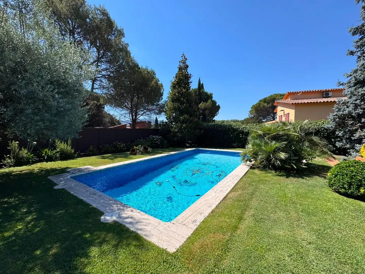 Piscina de Casa o chalet en venta en Santa Maria de Palautordera con Aire acondicionado, Calefacción y Jardín privado