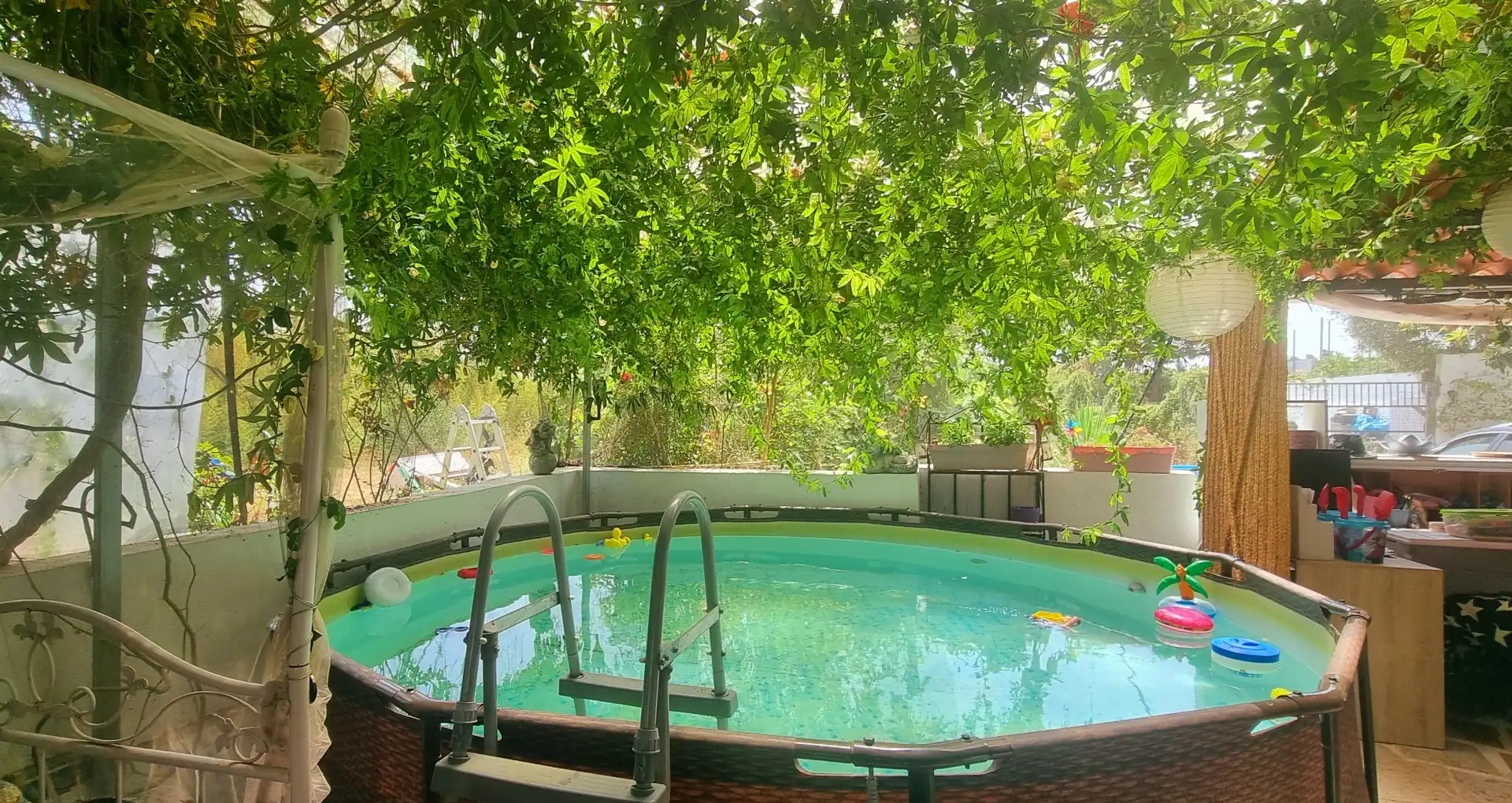 Piscina de Finca rústica en venta en Vinaròs con Aire acondicionado, Jardín privado y Terraza