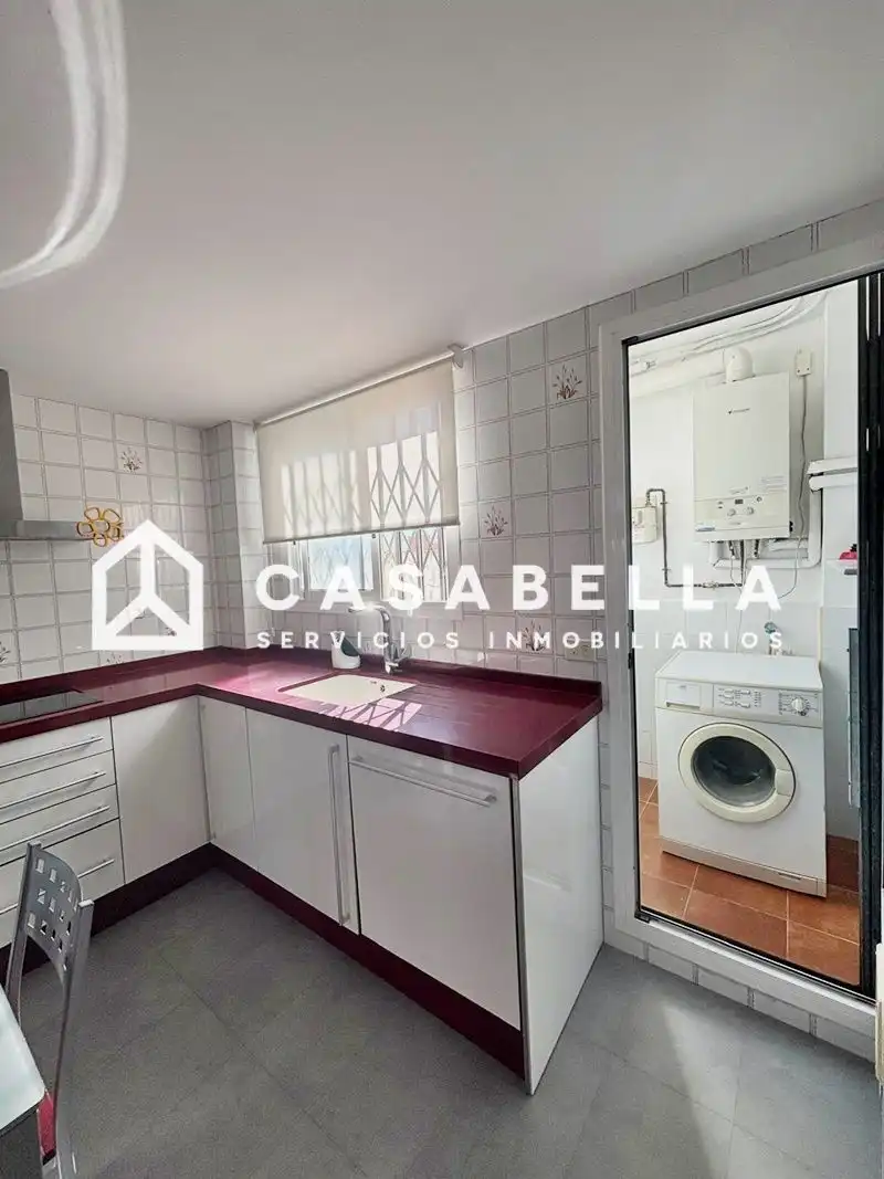 Cocina de Ático en venta en Valencia con Aire acondicionado, Calefacción y Terraza