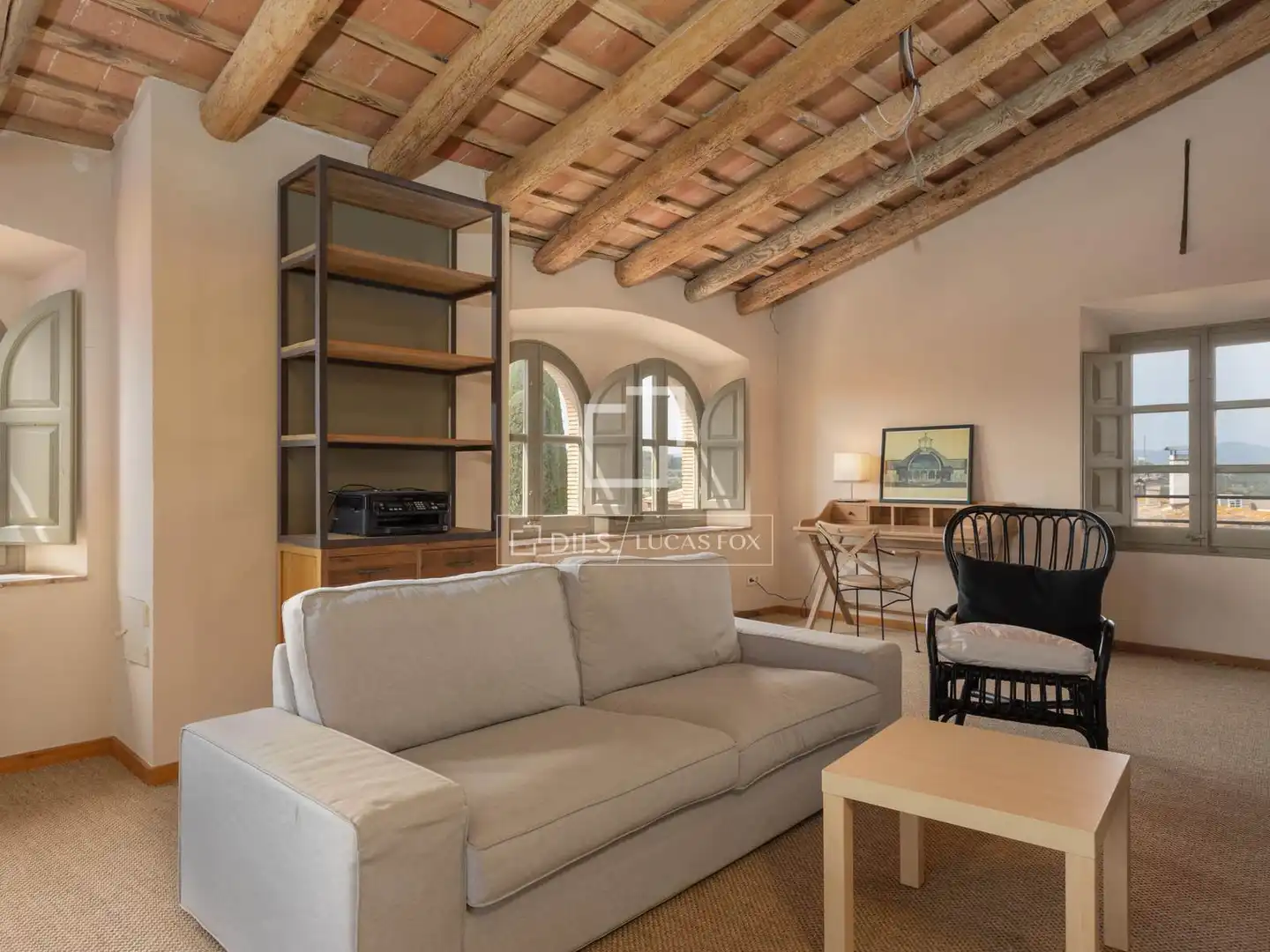 Sala d'estar de Casa o xalet en venda en Ullastret amb Aire condicionat, Calefacció i Jardí privat