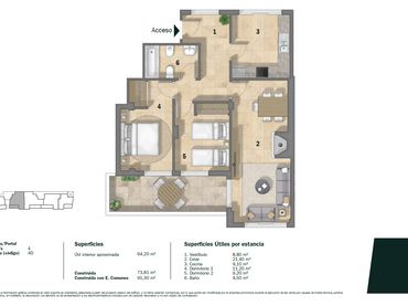 Appartamento in vendita a C/ Termas, esq. C/ Eras