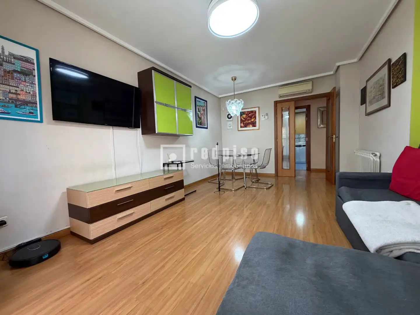 Living room of Flat for sale in Madrid  with Air Conditioner, Heating and Private garden