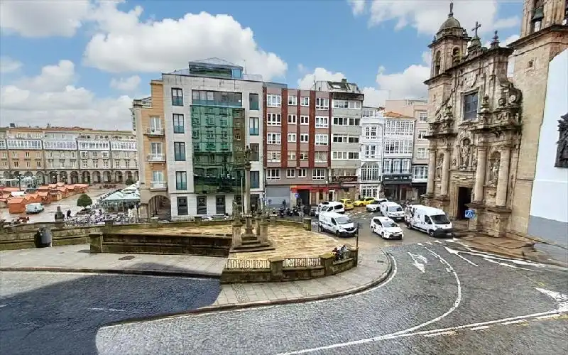 Vista exterior de Piso en venta en A Coruña Capital  con Terraza y Trastero