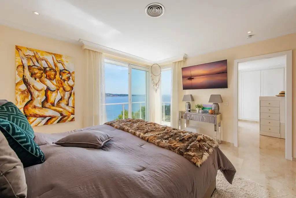Bedroom of Houses for sale in Calvià  with Air Conditioner, Private garden and Terrace