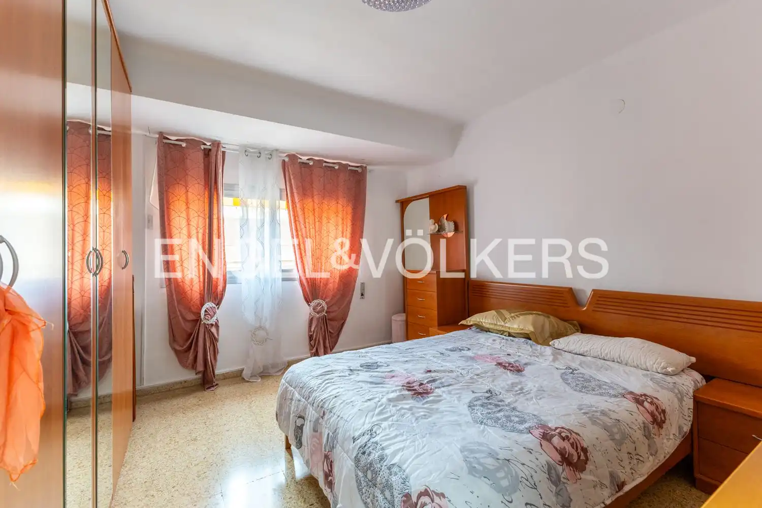 Bedroom of Flat for rent in Canet d'En Berenguer  with Air Conditioner, Heating and Furnished