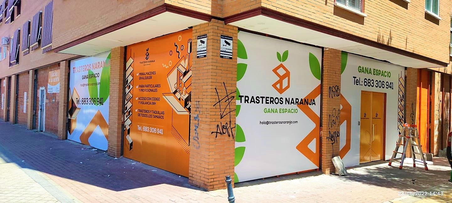 Traster de lloguer en Valdemoro amb Alarma