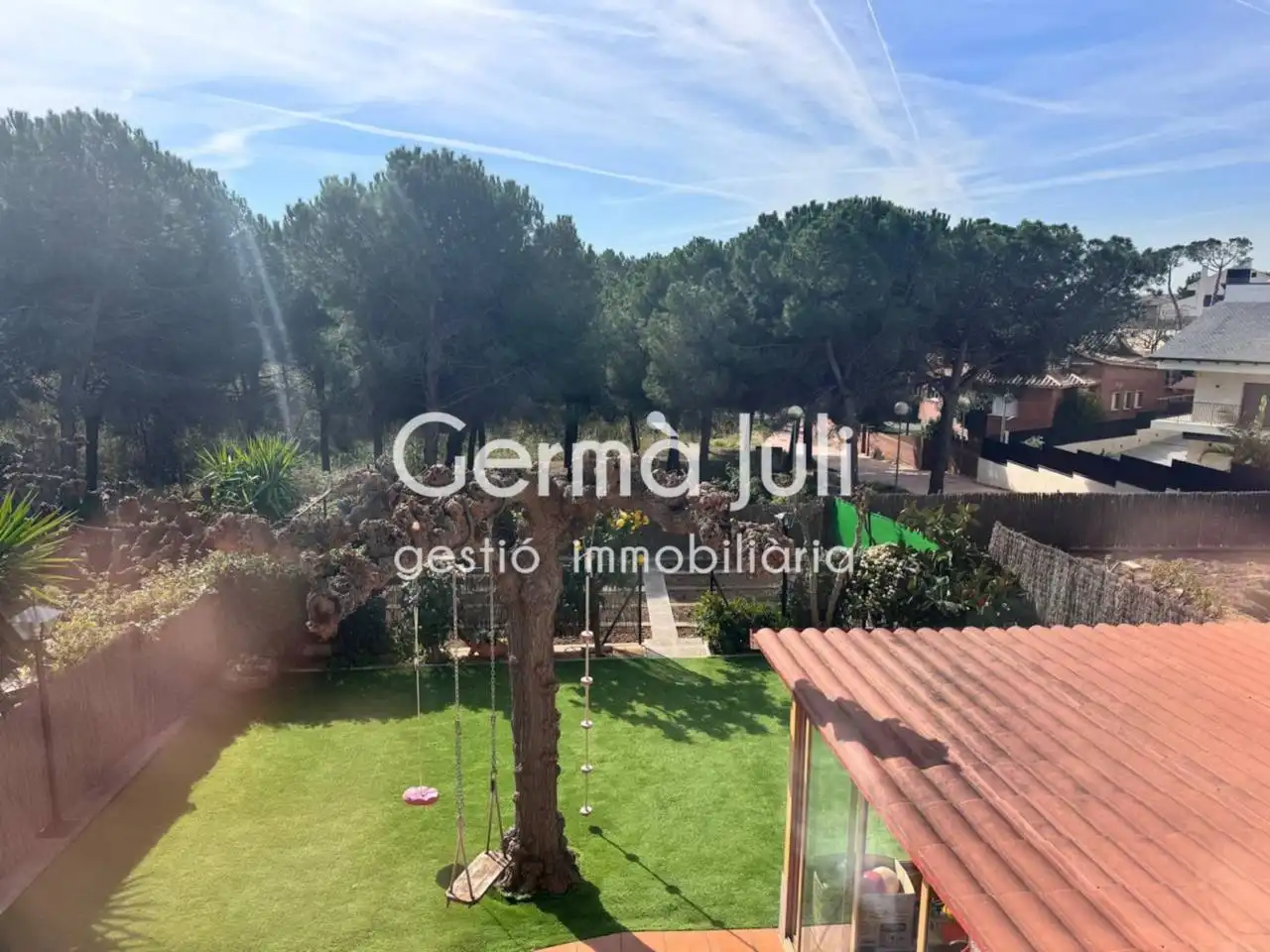 Garden of Houses for sale in Badalona  with Heating, Private garden and Terrace