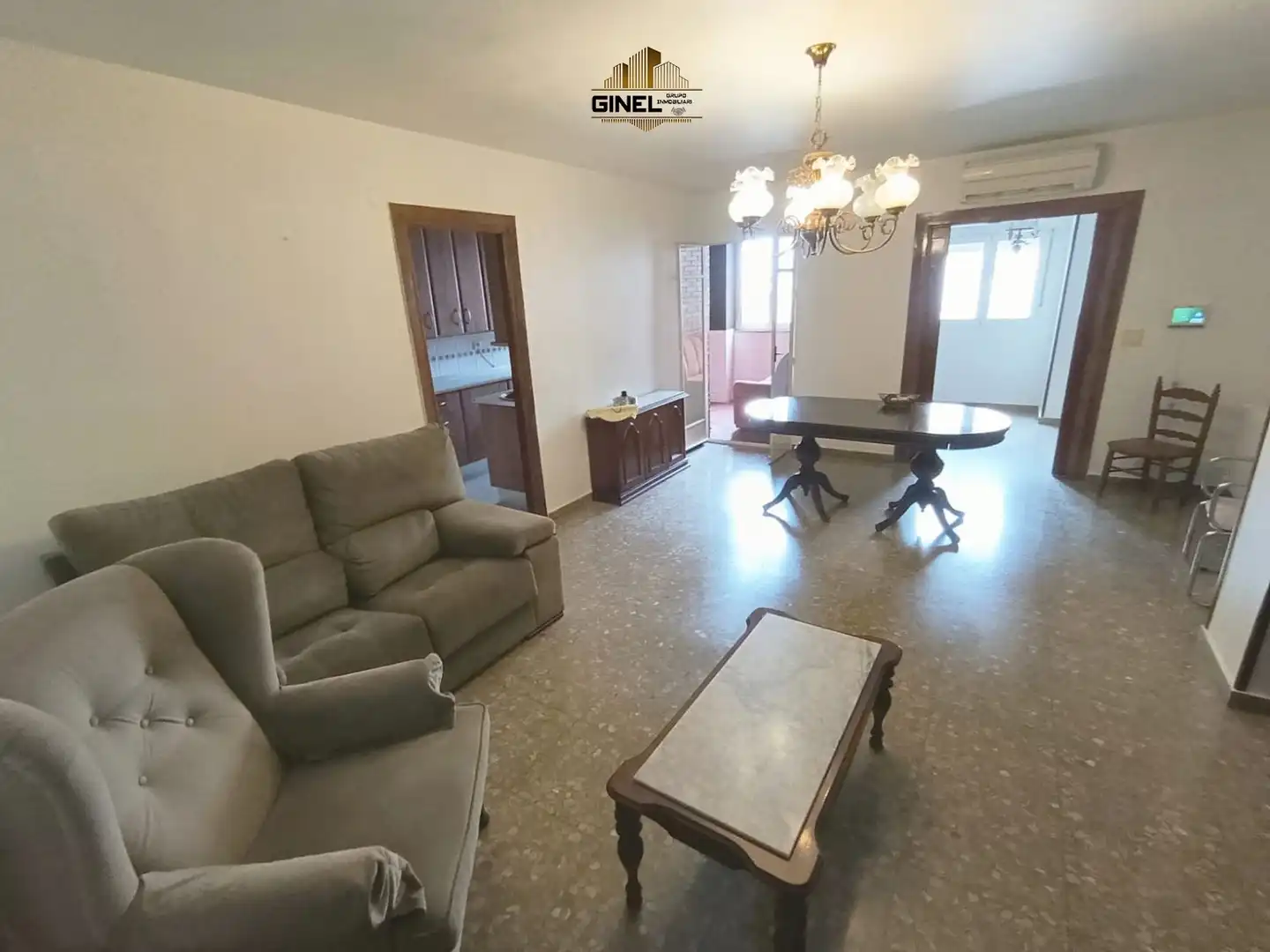 Sala de estar de Piso en venta en Jaén con Aire acondicionado, Calefacción y Terraza