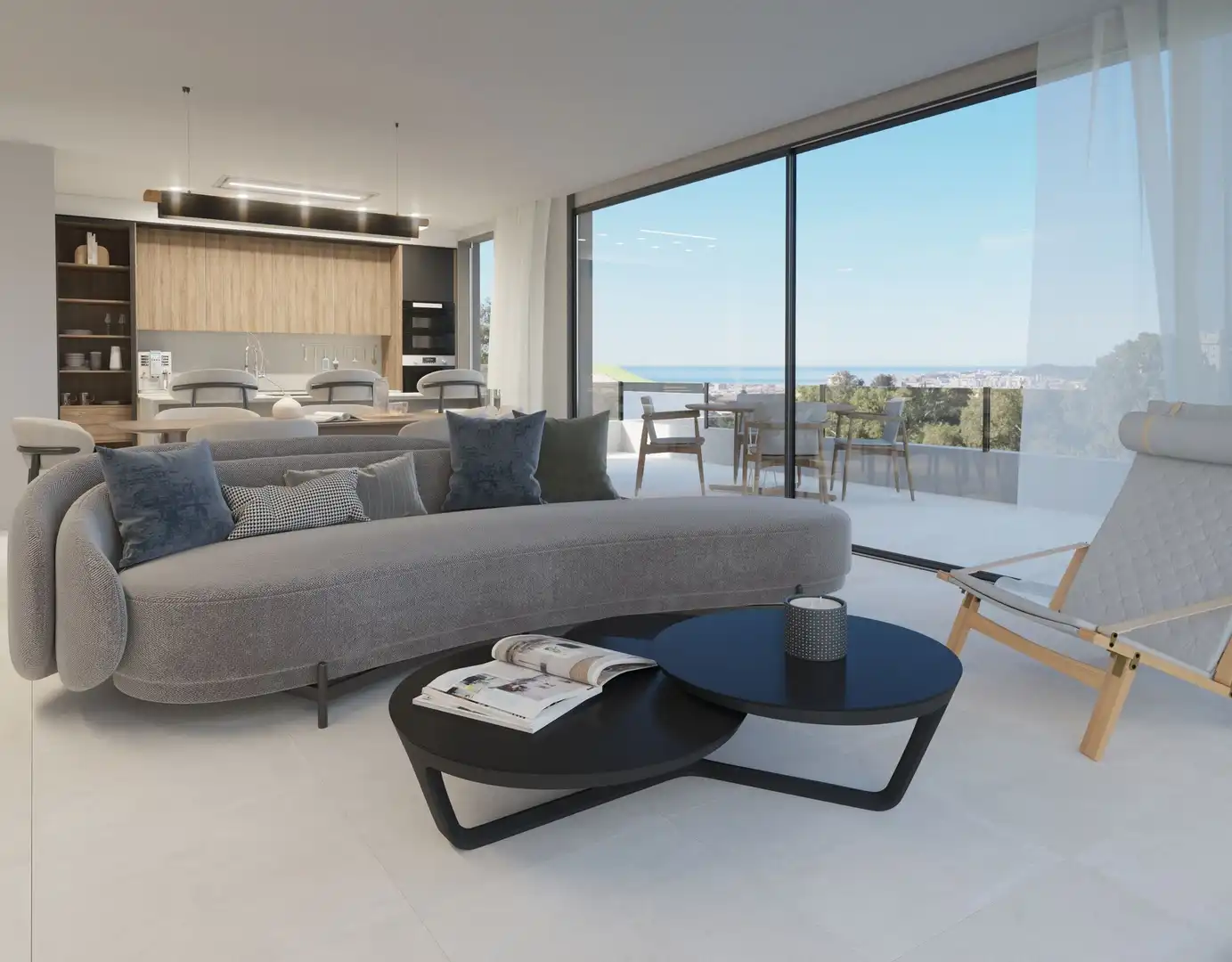 Sala de estar de Casa o chalet en venta en Fuengirola con Terraza y Balcón