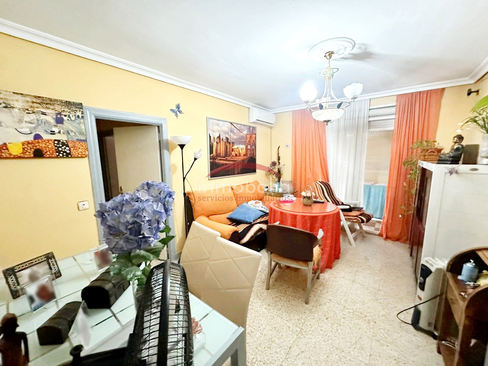 Exterior view of Flat for sale in  Sevilla Capital  with Air Conditioner, Terrace and Furnished