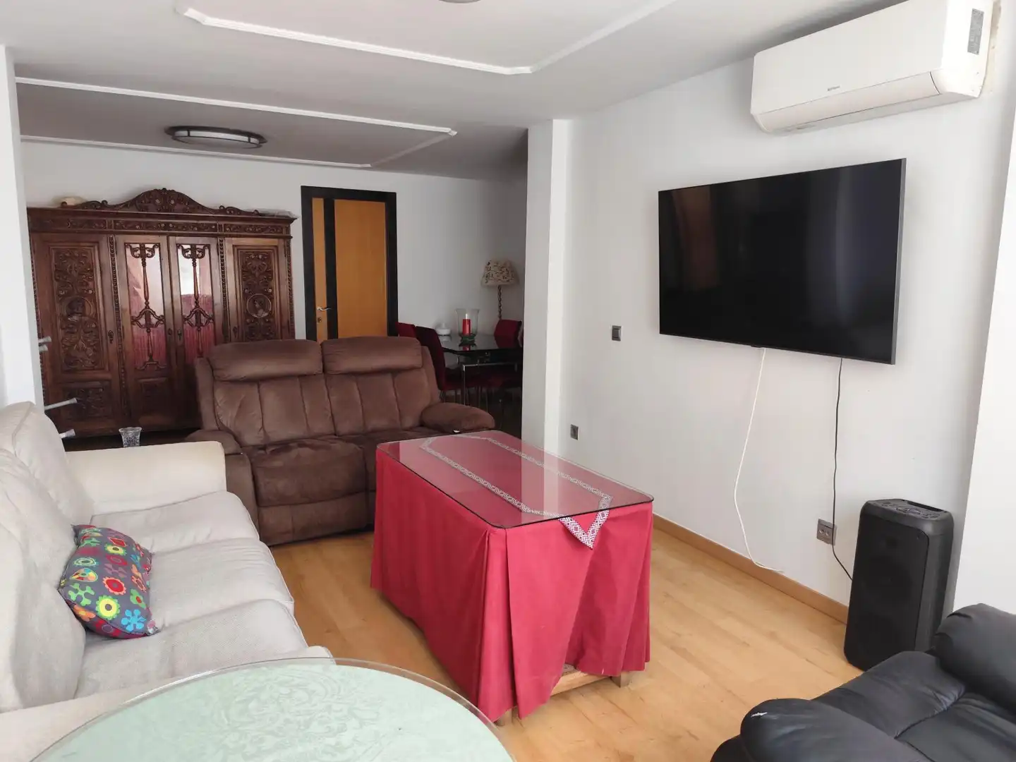 Living room of Flat for sale in Málaga  with Air Conditioner, Heating and Oven