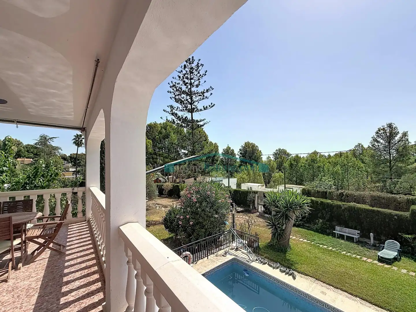 Exterior view of Houses for sale in Olocau  with Terrace and Swimming Pool