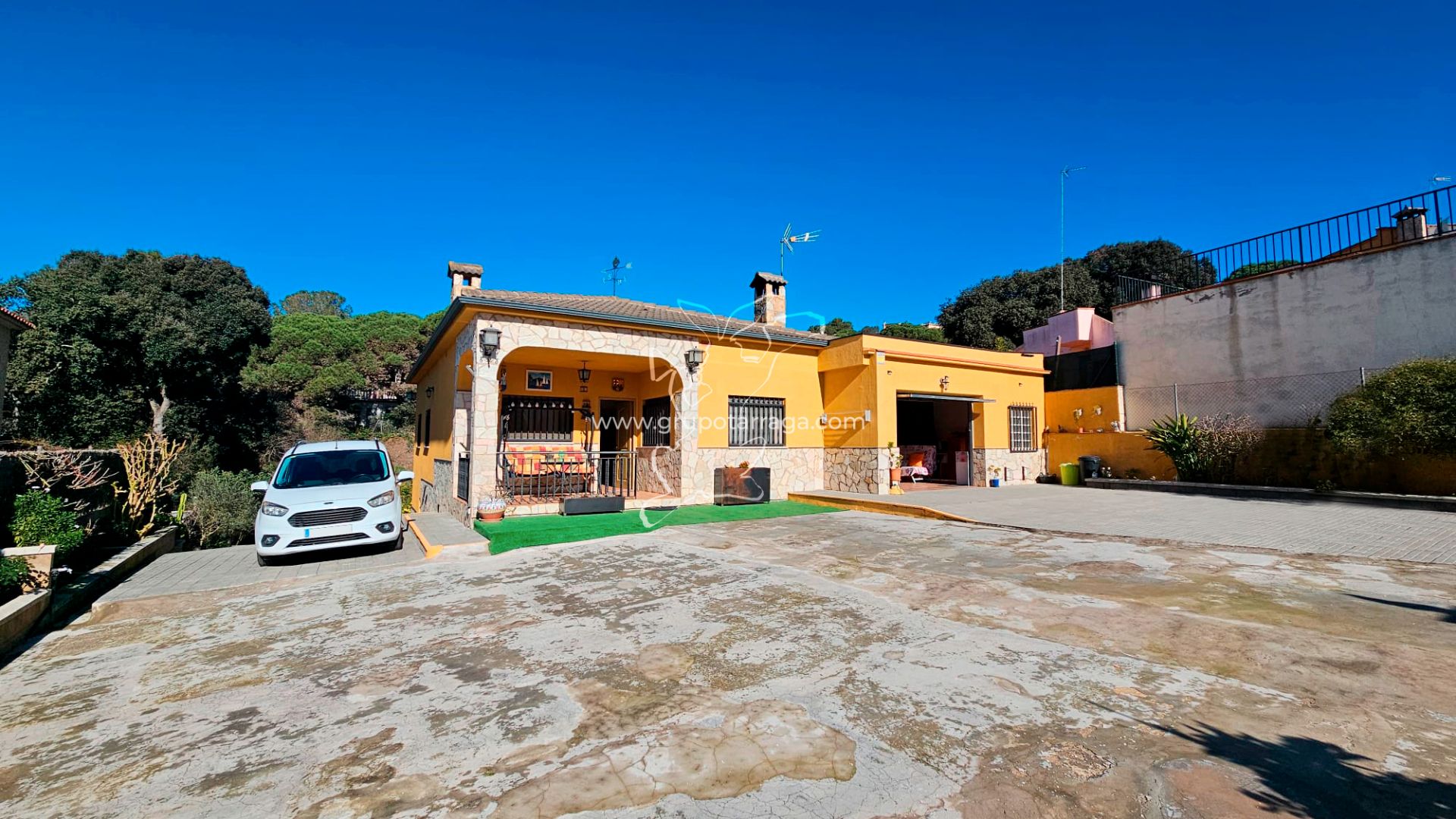 Vista exterior de Casa o chalet en venta en Lloret de Mar con Aire acondicionado, Jardín privado y Piscina
