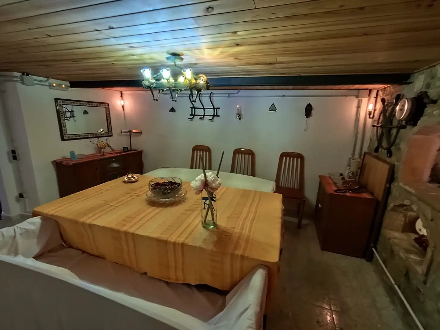 Dining room of Detached homes for sale in Sils  with Air Conditioner, Heating and Terrace