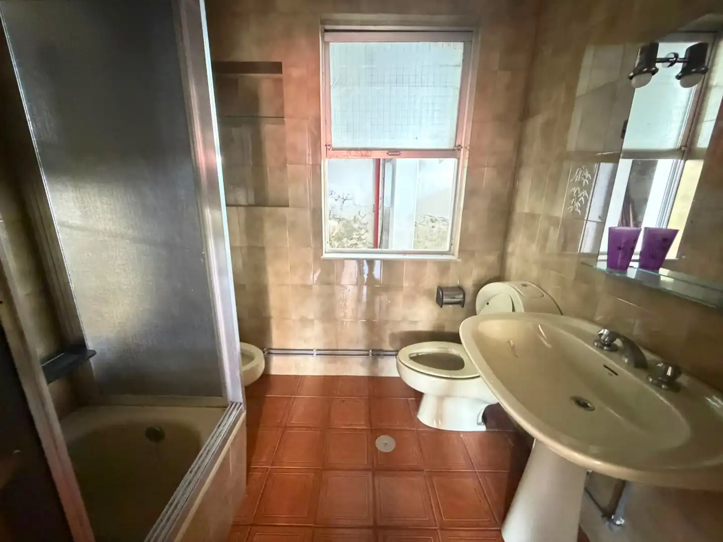 Baño de Casa adosada en venta en Neda con Terraza y Amueblado