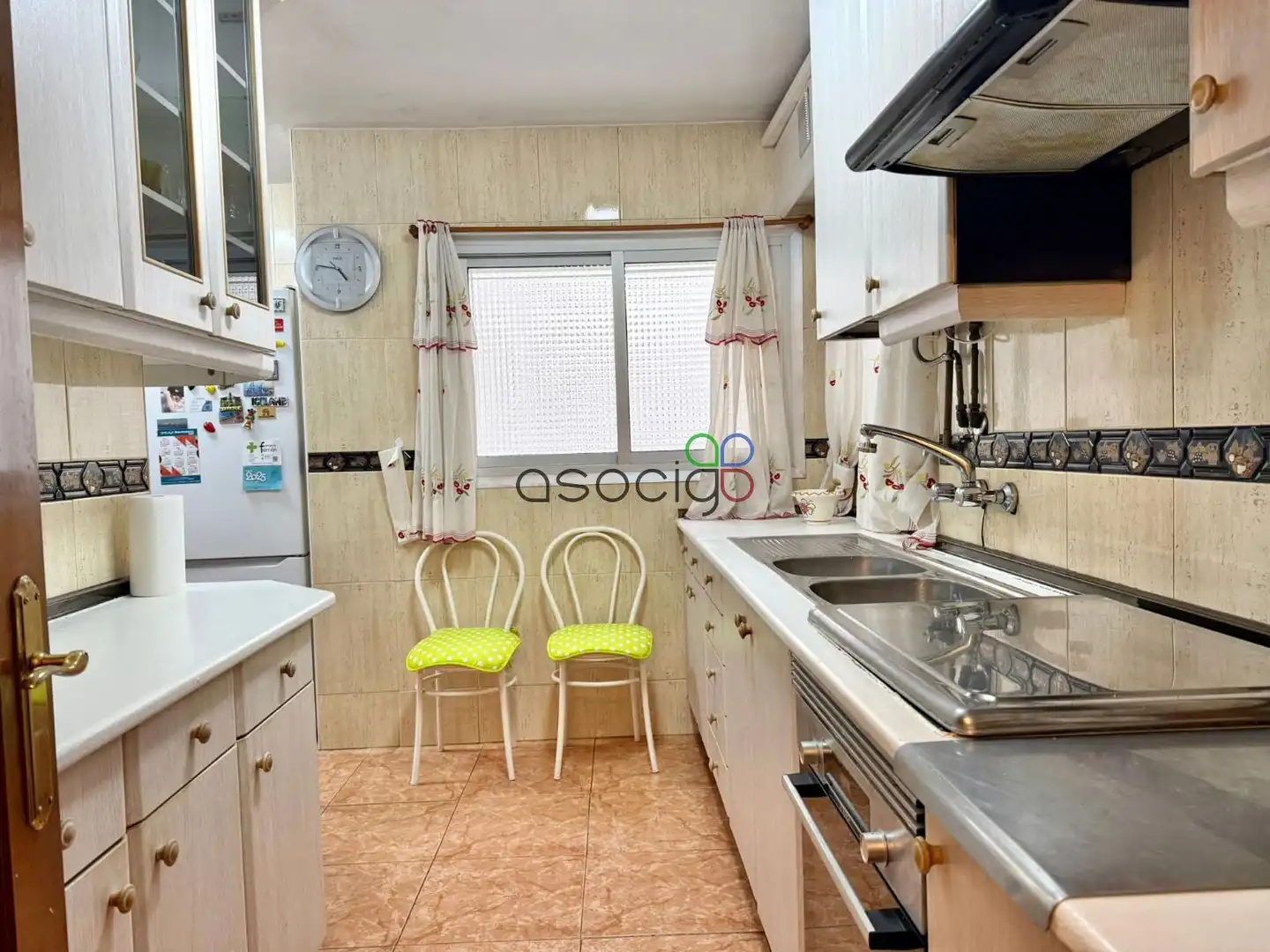 Kitchen of Flat for sale in Guadalajara  with Heating and Terrace