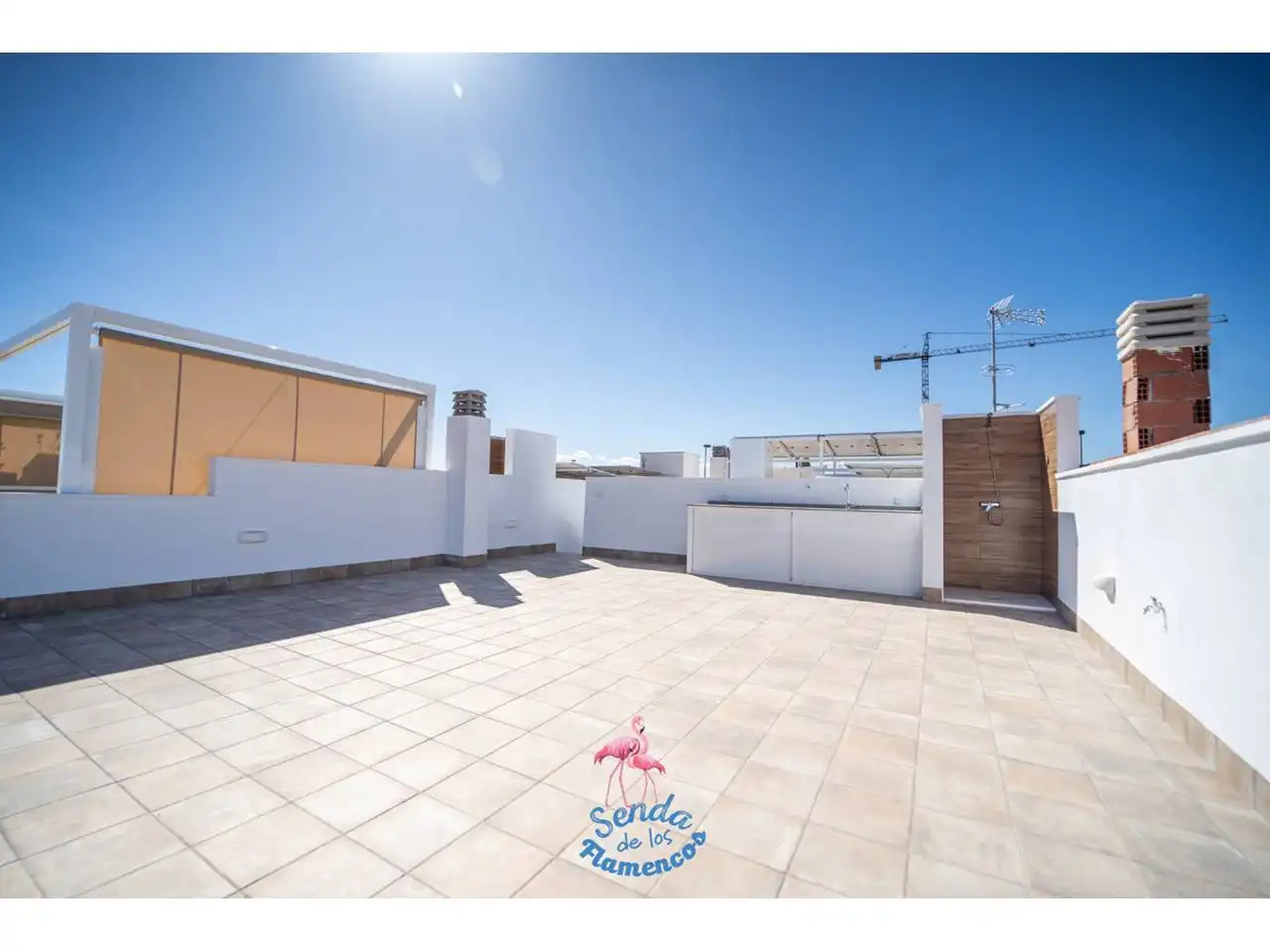 Terrasse von Wohnung zum Verkauf in San Javier mit Klimaanlage, Terrasse und Schwimmbad