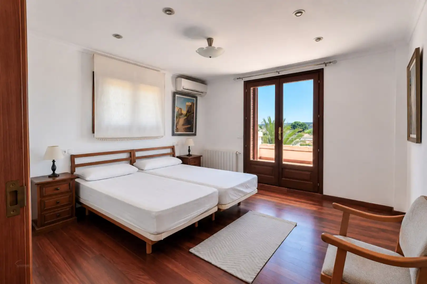 Bedroom of Houses for sale in Jávea / Xàbia  with Air Conditioner, Heating and Private garden