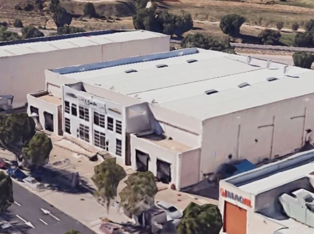 Exterior view of Industrial buildings for sale in Leganés