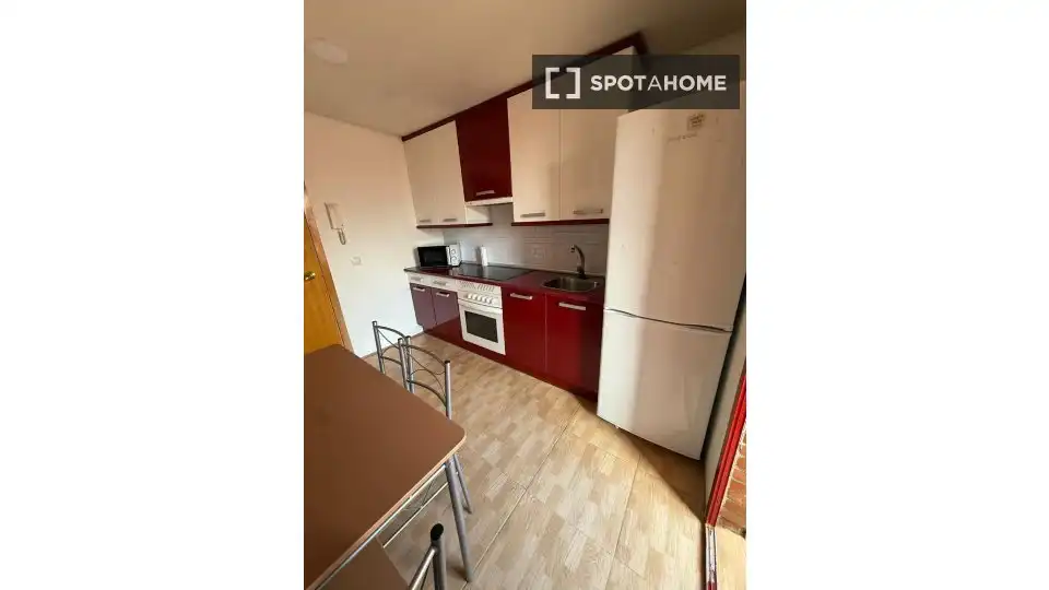 Kitchen of Flat for rent in Madrid  with Air Conditioner, Heating and Furnished