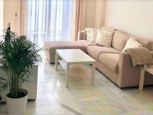 Living room of Flat to rent in Ronda  with Furnished