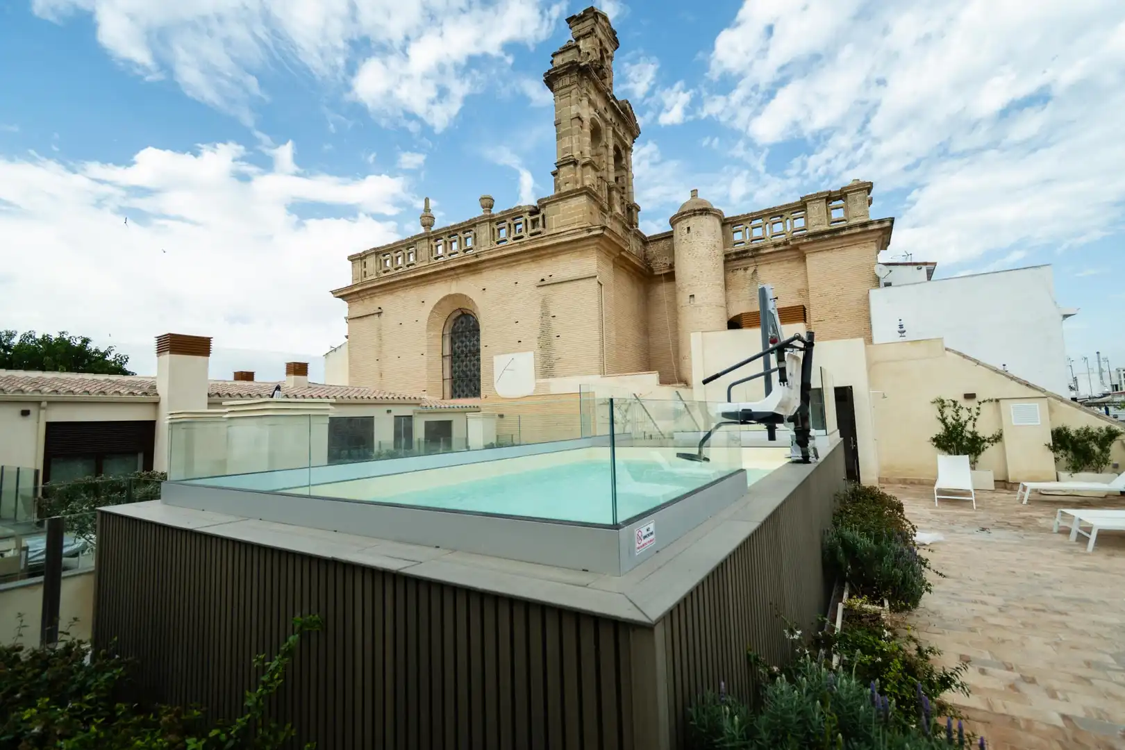 Piscina de Piso de alquiler en Sevilla con Aire acondicionado, Calefacción y Amueblado