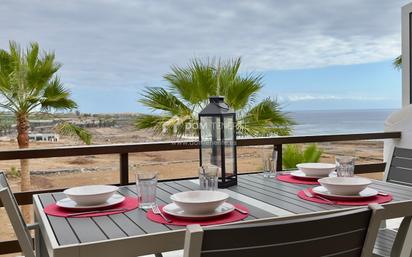 Terrace of Flat for sale in Santiago del Teide  with Terrace, Swimming Pool and Balcony