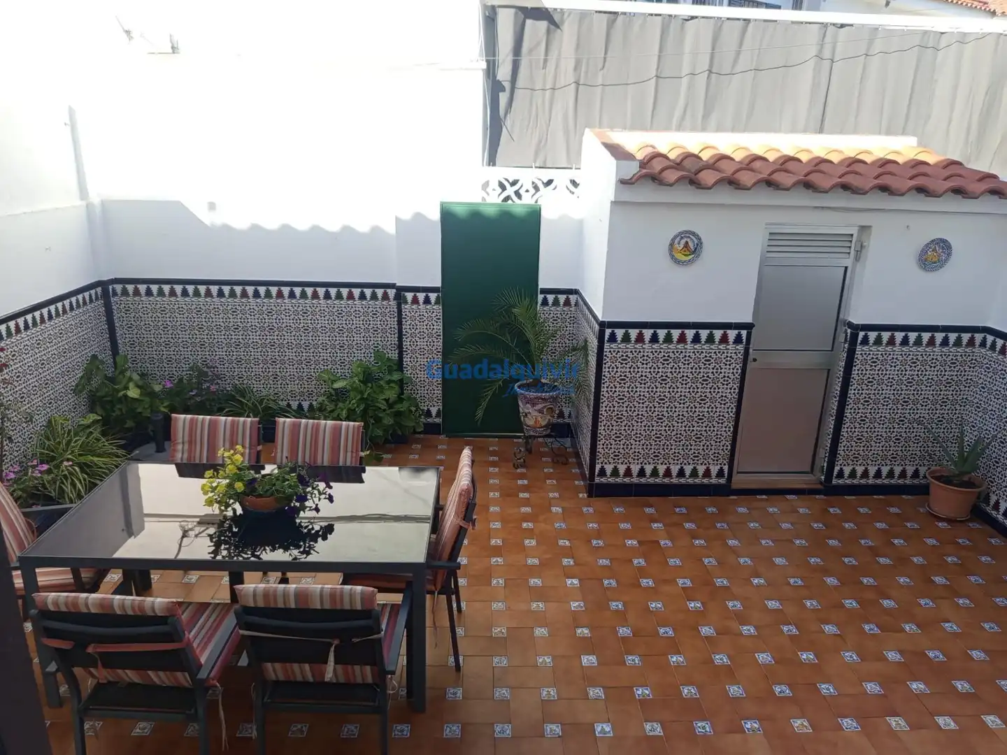 Terraza de Casa adosada en venta en Montequinto con Aire acondicionado, Jardín privado y Trastero