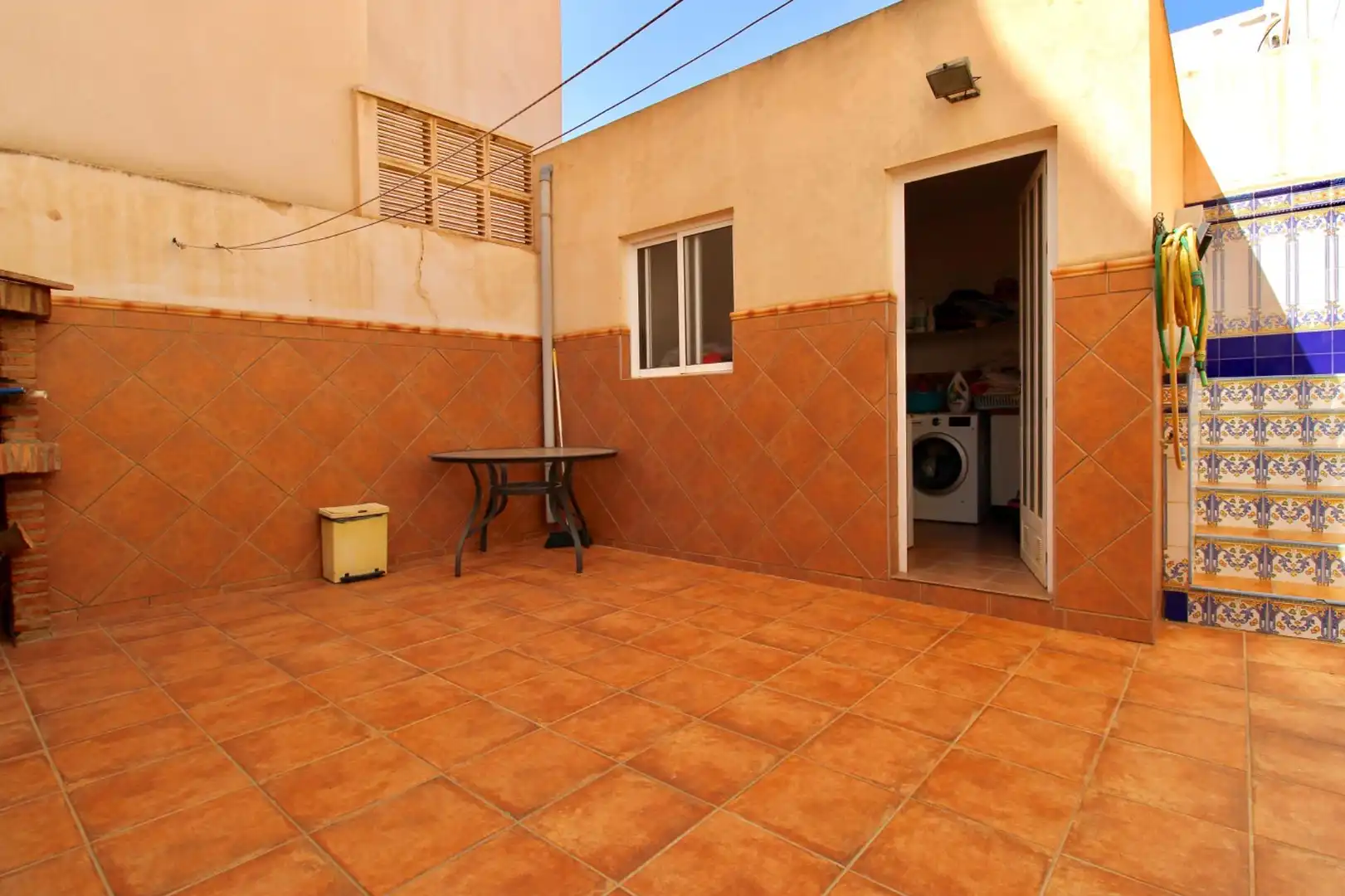 Terraza de Casa adosada en venta en Roquetas de Mar con Aire acondicionado, Terraza y Trastero