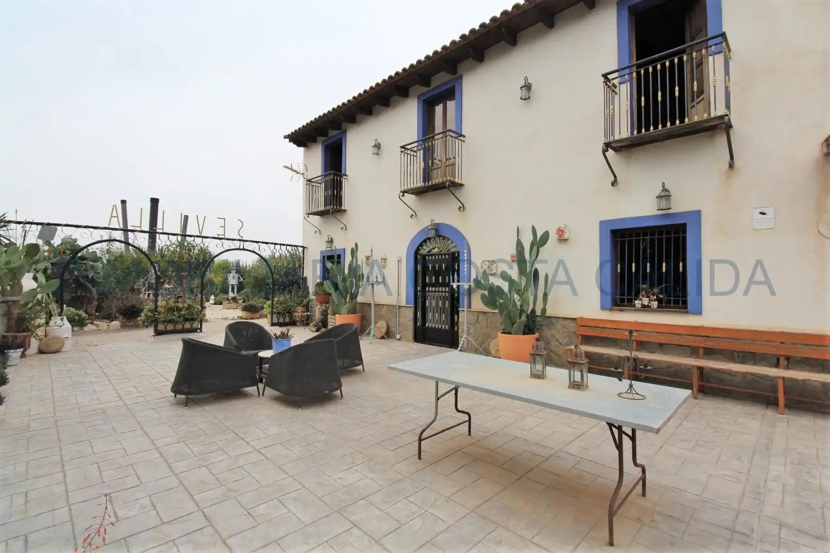 Terrassa de Finca rústica en venda en Puerto Lumbreras amb Calefacció, Jardí privat i Terrassa