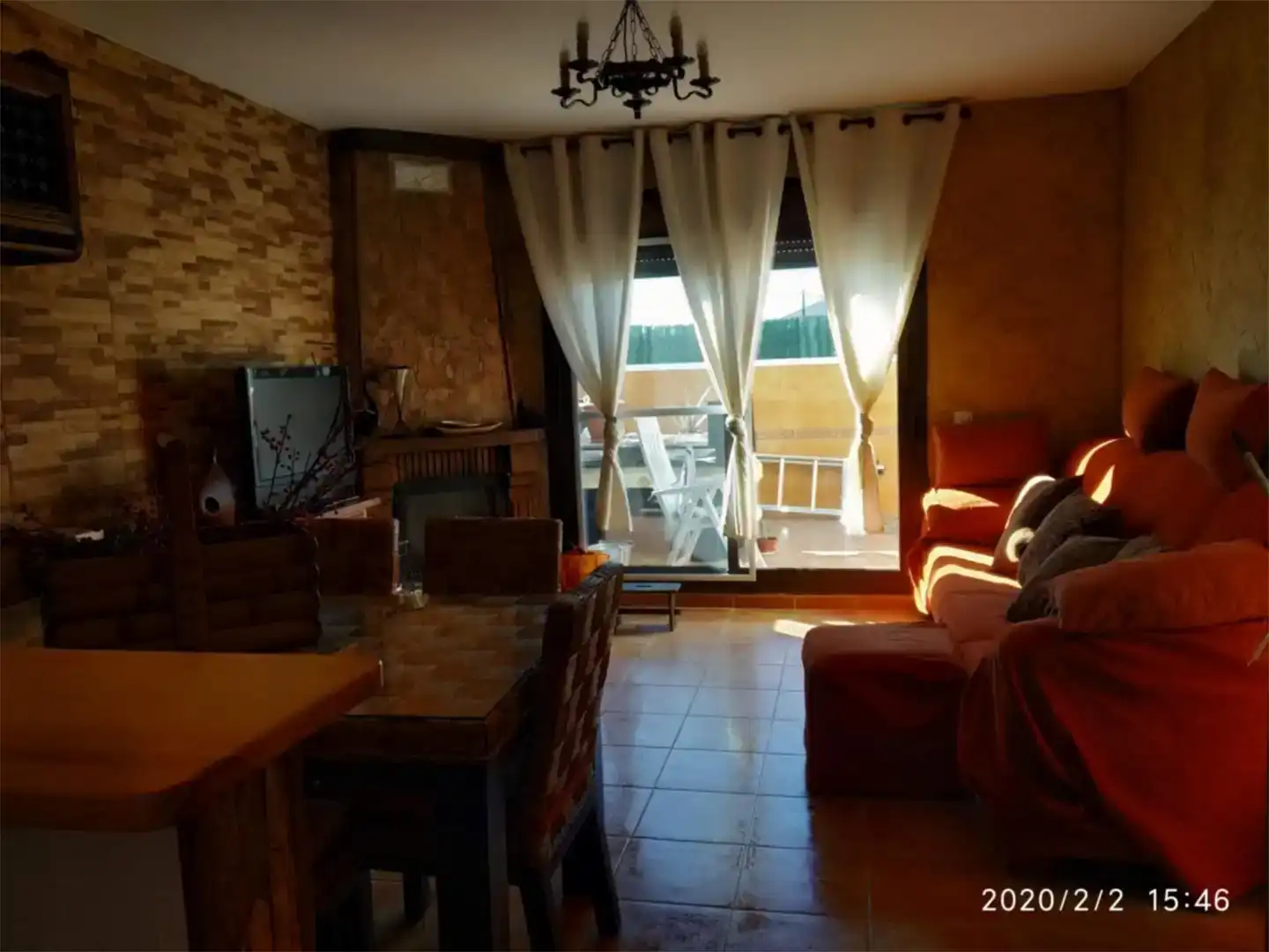 Sala de estar de Apartamento en venta en Fondón con Trastero, Amueblado y Microondas