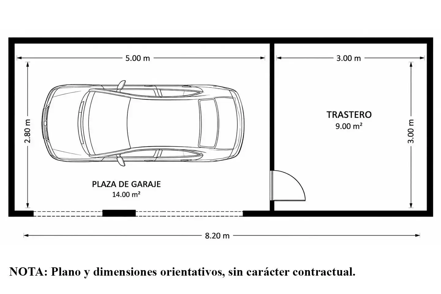 Parkplatz von Wohnungen zum Verkauf in Granadilla de Abona