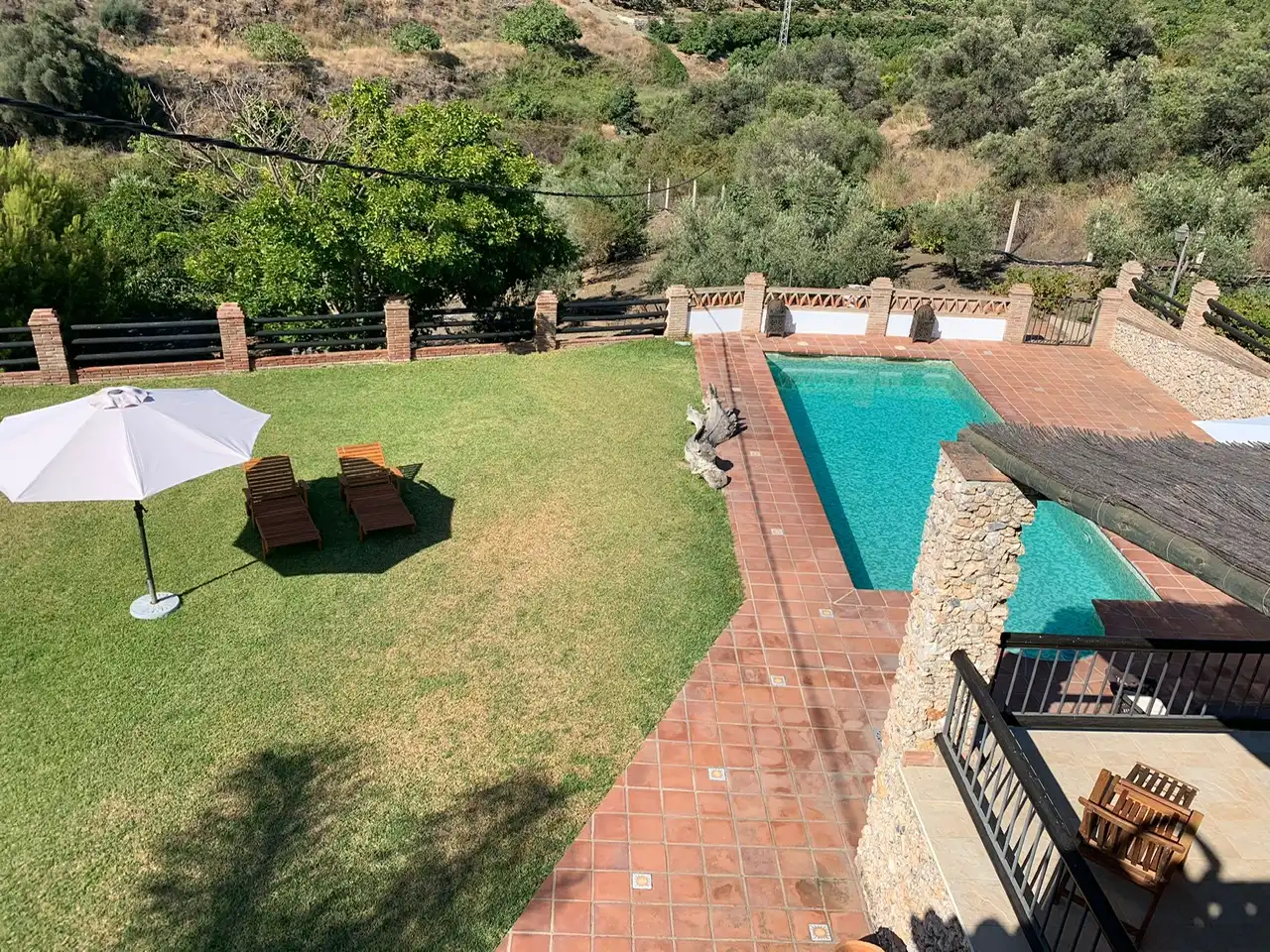 Jardín de Casa o chalet en venta en Torrox con Jardín privado, Terraza y Piscina