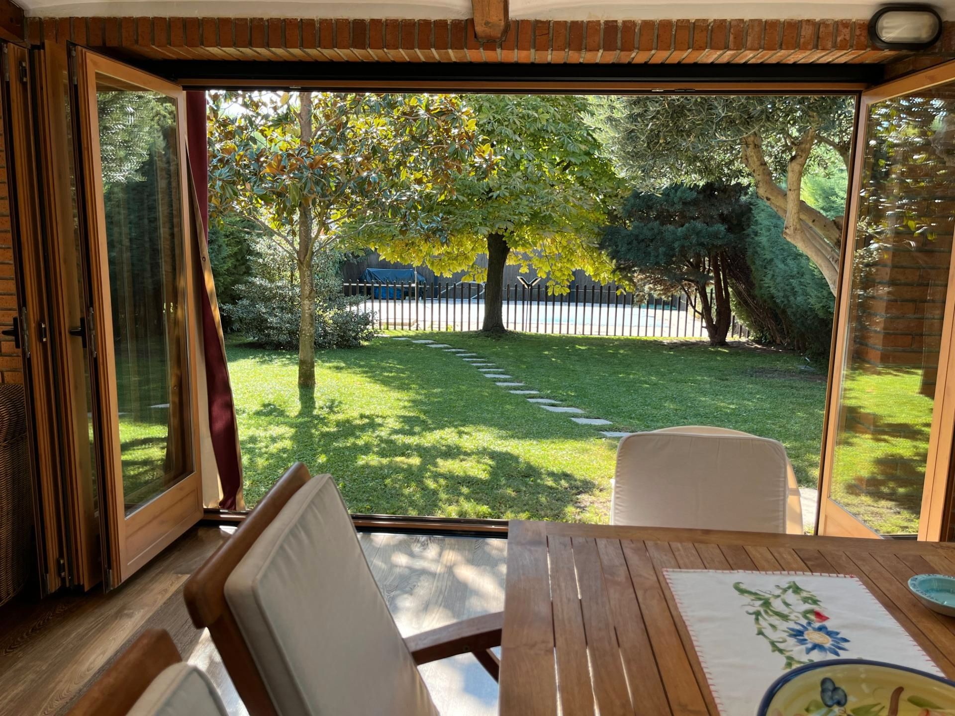 Garden of Single-family semi-detached for sale in Rivas-Vaciamadrid  with Air Conditioner, Heating and Private garden