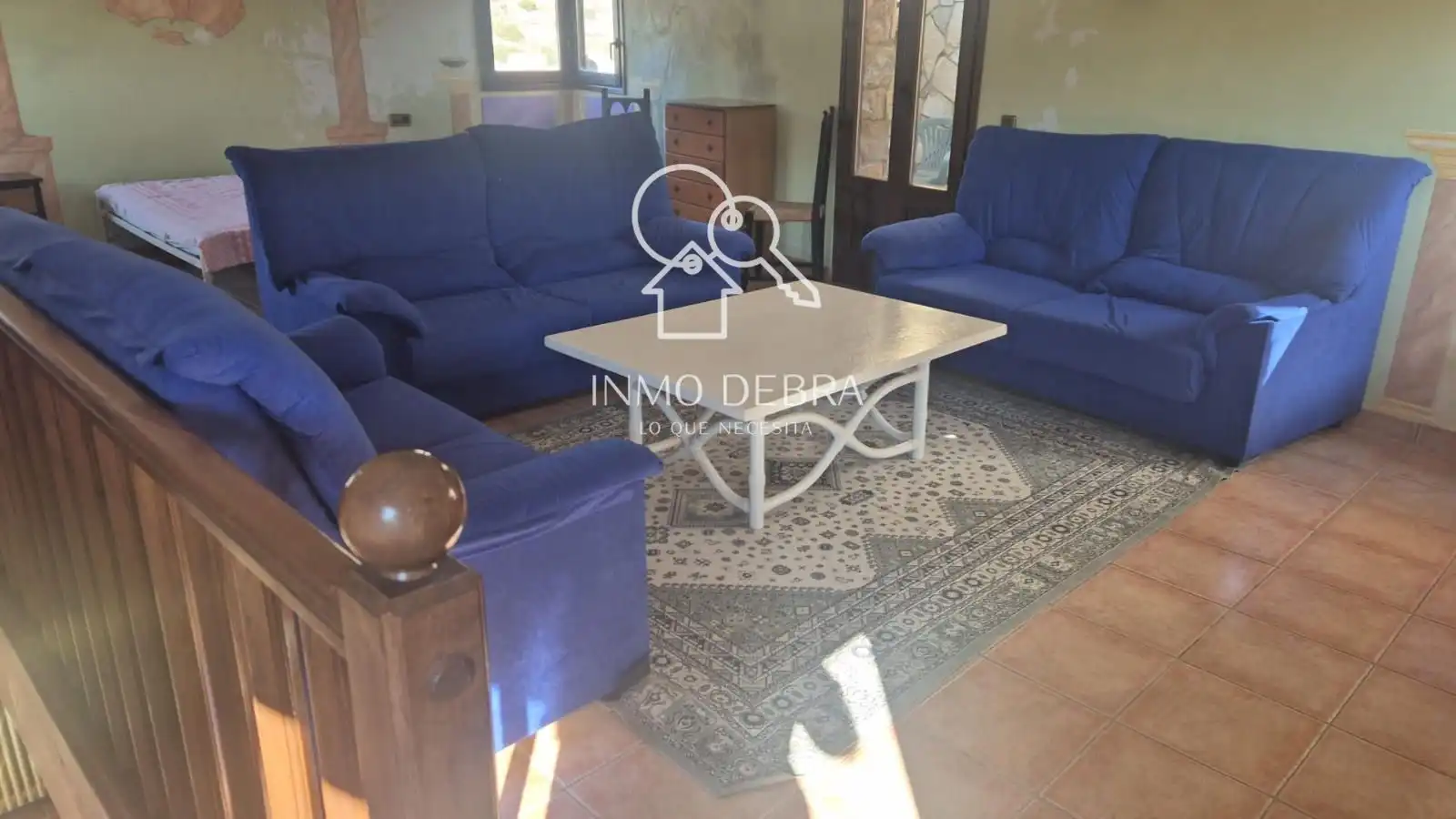 Sala d'estar de Casa o xalet en venda en Conesa amb Calefacció, Traster i Moblat