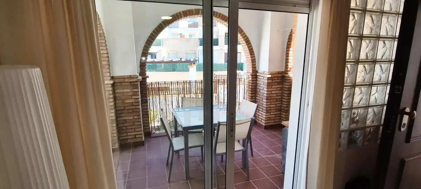 Terrasse von Wohnungen zur Miete in Las Salinas