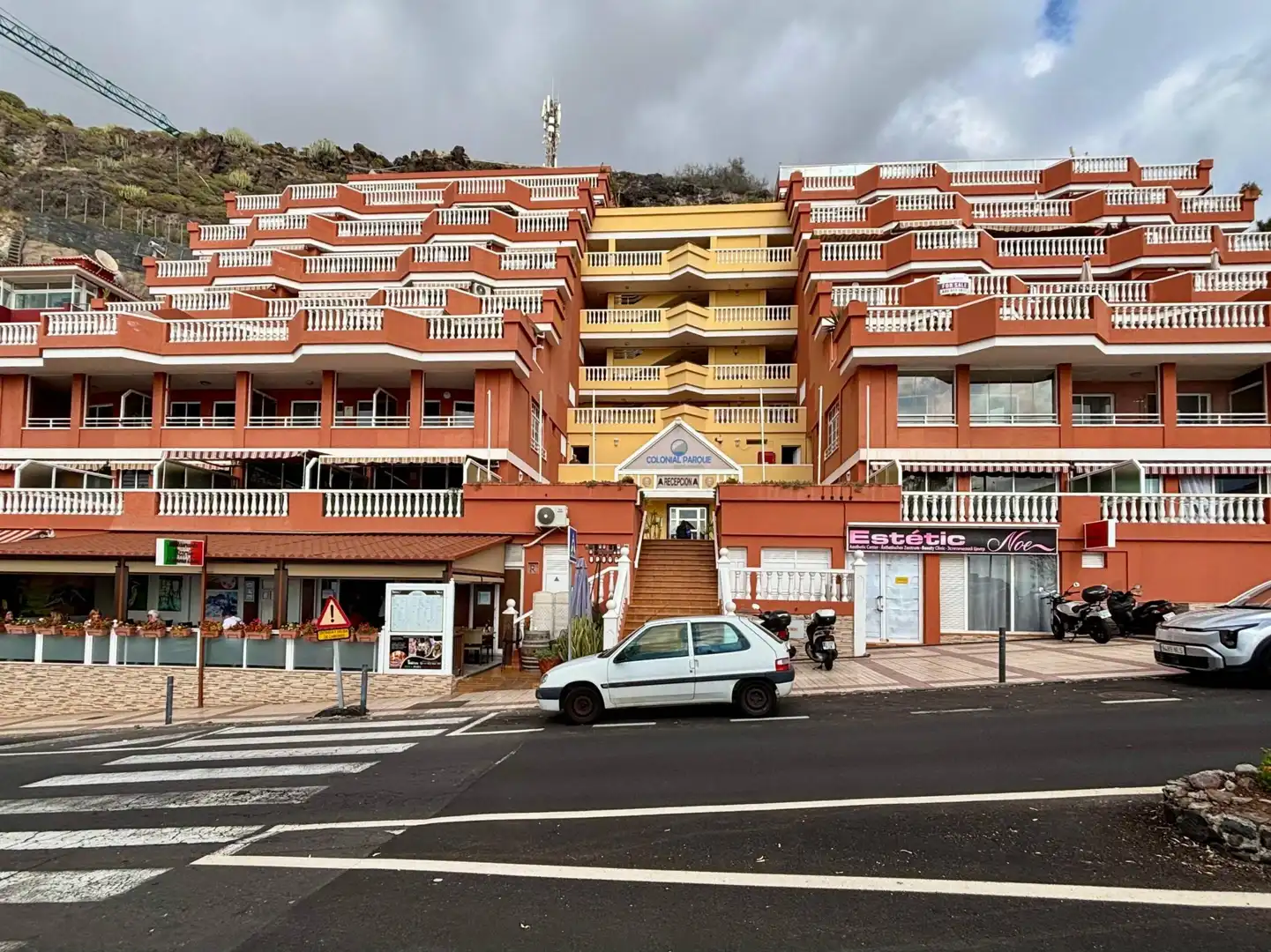 Vista exterior de Apartament de lloguer en Santiago del Teide amb Terrassa, Moblat i Balcó